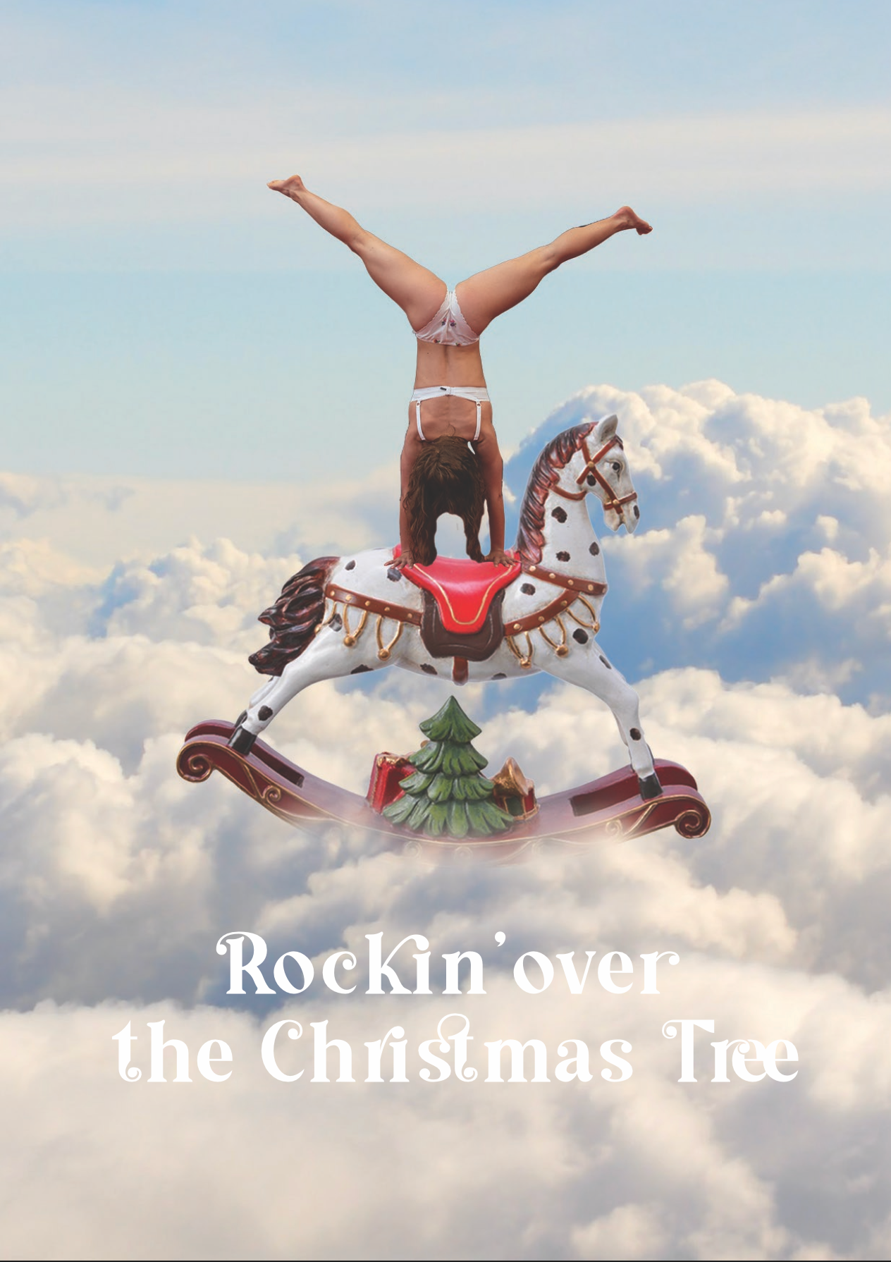 Carte de voeux Napperon