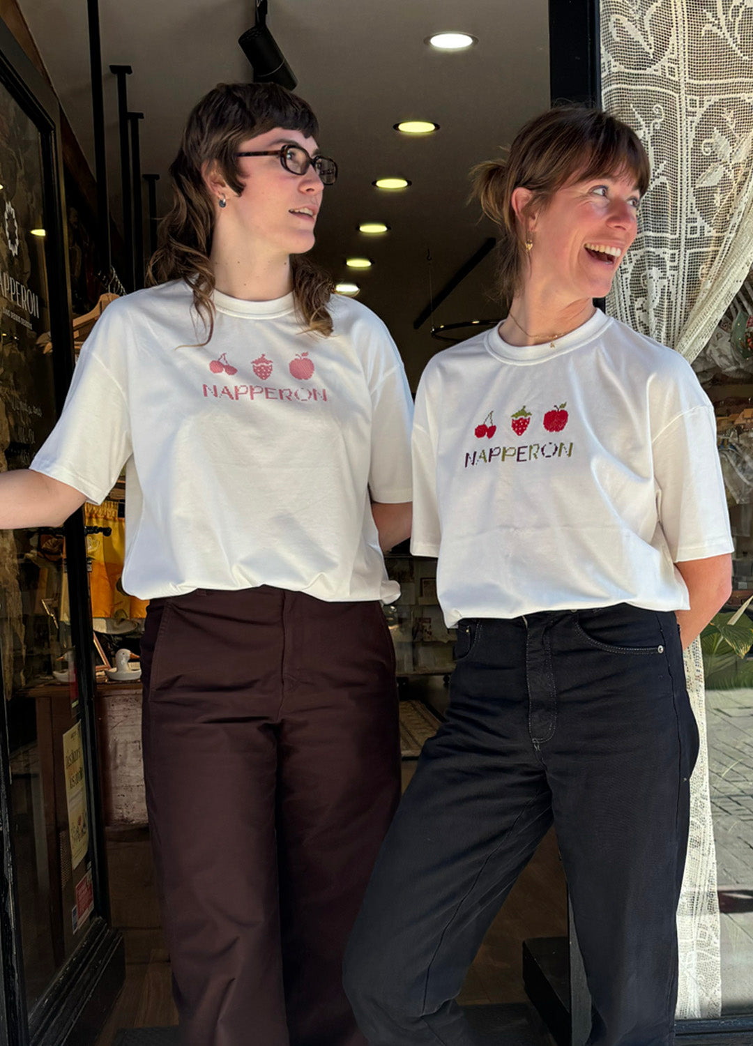 Le T-shirt Napperon à broder